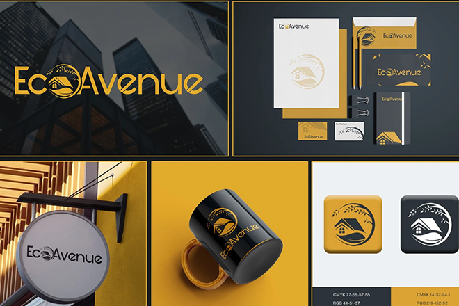 Packaging design mockups